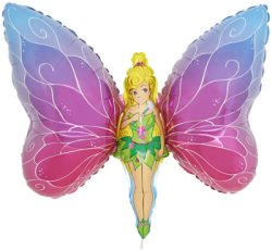 Foil balloon Elf with wings