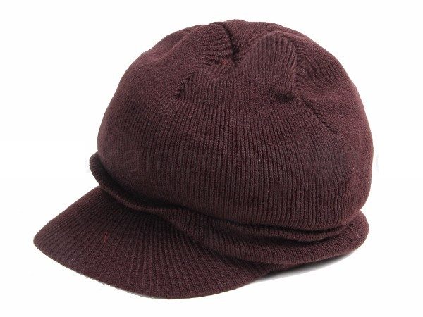 Strickmtze mit Schirm Visor Beanie Modell 41f