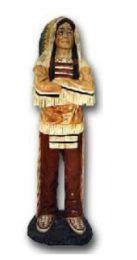 Indianer Huptling K356