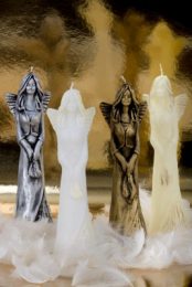 Candle angel Woman M0845