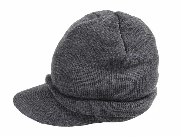 Strickmtze mit Schirm Visor Beanie Modell 41c