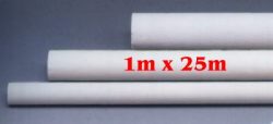 Damasttischtuch weiss 1m x 25m