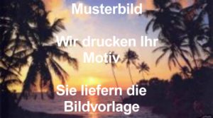 Fototapete Dekokulisse Tropischer Sonnenuntergang