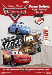 Dekokulisse Scene Setter Disney Cars Happy Birthday