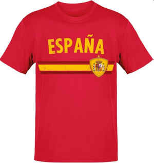 WM 2026 T-Shirt inklusive Druck Spanien