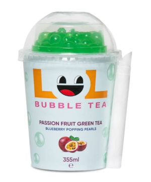 LOL Bubble Tea To Go t verde maracuy - manzana verde perlas