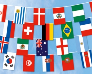 Flag Chain WM 2018 size 17,1m
