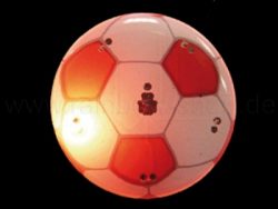 Flashing magnet Football white-red