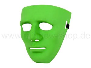 Maske einfarbig grn MAS-07