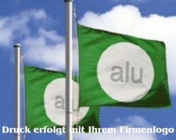 Flaga Twj baner reklamowy logo 120x300