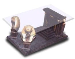Glass table Egyptian Pharaoh 40 cm
