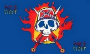 Fahne Pirat HARD RIDER