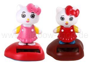 Solar wobbling figure Cat with loop