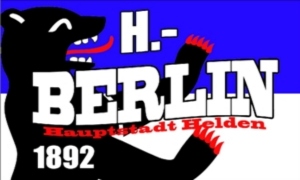 Flag Berlin capital heroes