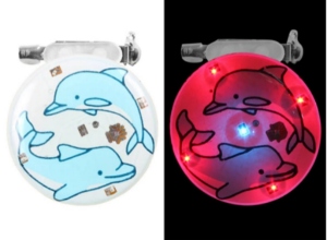 Flashing magnet dolphin BL-194
