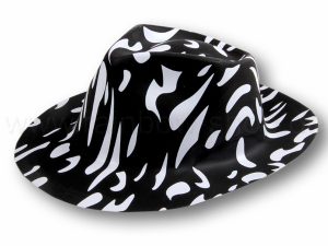 Cowboy hat stains neon black