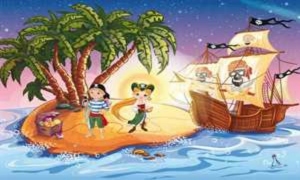 Fahne Pirat Kinderpiraten Schiff