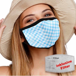 Respirator mask with motif AM-108
