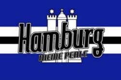 Fahne Hamburg meine Perle