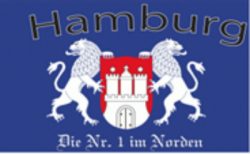 Flag Hamburg No 1 in the North