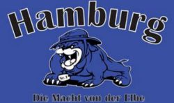 Flag Hamburg power from the same