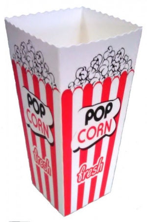 Popcorn Box Popcorn box cardboard M 1.6l 100 pieces