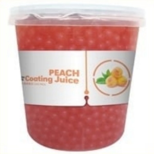 Bubble Tea Popping Boba Bubbles Melocotn