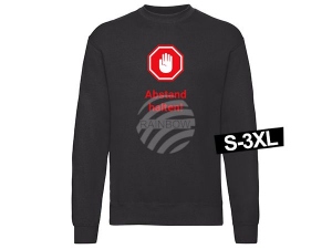 Sudadera con motivo suter negro Modelo Swt-004