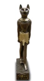 Anubis postac czarno zlota 44 cm