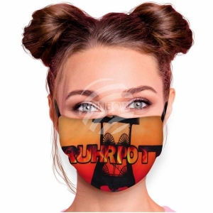 Verstellbare Motivmaske mit Motiv AM-218