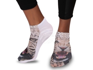 Calcetines con motivos Leopardo