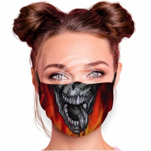 Verstellbare Motivmaske mit Motiv AM-212