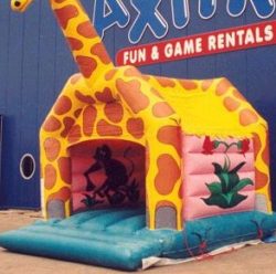 Jumping castle Giraffe