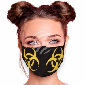 Verstellbare Motivmaske mit Motiv AM-207