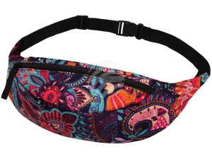 Grteltasche Hipbag Abstraktes Muster mehrfarbig