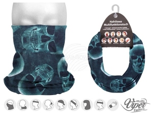 Multifunctional cloth 9 in 1 Multi-purpose scarf Skulls MF-146
