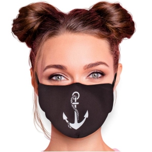 Verstellbare Motivmaske mit Motiv AM-587