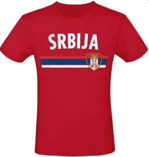 WM 2026 T-Shirt inklusive Druck Serbien