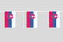 Flag chain Slovakia
