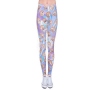 Damen Motiv Leggings Design Affen Farbe lila/blau
