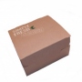 Snack box green line plastic-free 13x13x5.5cm, 100 pieces