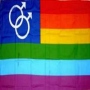 Flag Rainbow Marsmen man + man