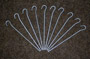 Tent wigwam tent pegs accessory set