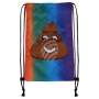 Turnbeutel Gymsac Design Emoticon Haufen multicolor