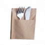 Bestecktasche Papierservietten mit Druck Logo