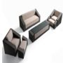 Poly Rattan Lounge group 6 pieces