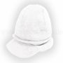Knitted Hat with Screen Visor Beanie Model 41b