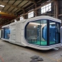 Container Base Module 1 x 20-Foot House Space Capsule
