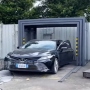 Carport Alu-Glass Wandmodule fahrbar 3x4m manuell