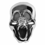 Mscara de carnaval Crneo horror plata MAS-35A